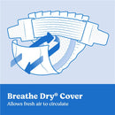 Huggies Ultra Dry Nappies for Boys Size 3 Crawler (6-11kg) | Pack of 44