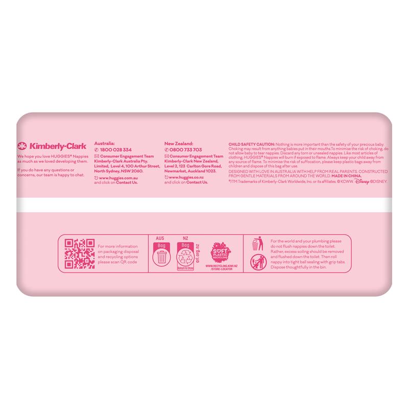 Huggies Ultra Dry Nappies for Girls Size 3 Crawler (6-11kg) | Pack of 44