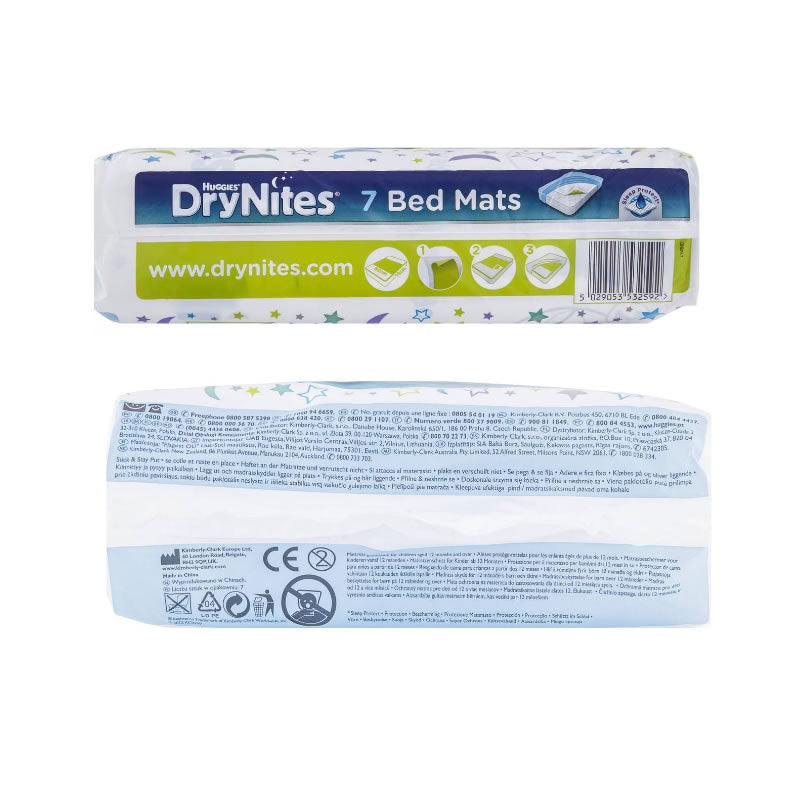 Huggies Drynites Bed Mats | Pack of 7