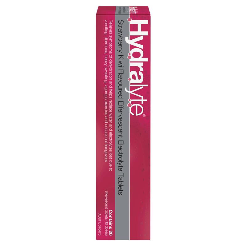 Hydralyte Electrolyte Effervescent | Pack of 20 tablets