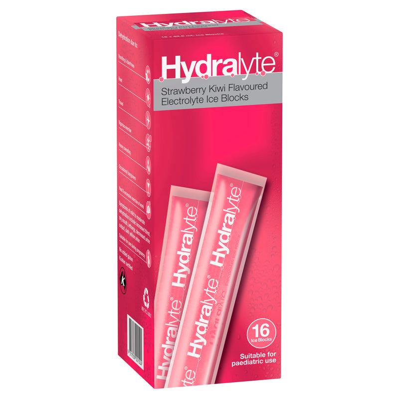 Hydralyte Ice Block 62.mL Strawberry