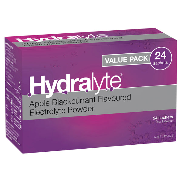 HydralyteElectrolytePowderAppleBlackcurrantFlavoured24Pack-7