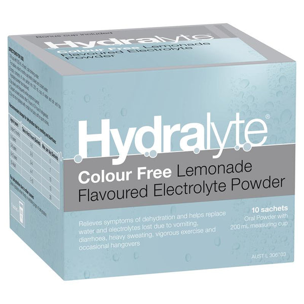 Hydralyte Electrolyte Powder Sachets 4.9g | Pack of 10 sachets