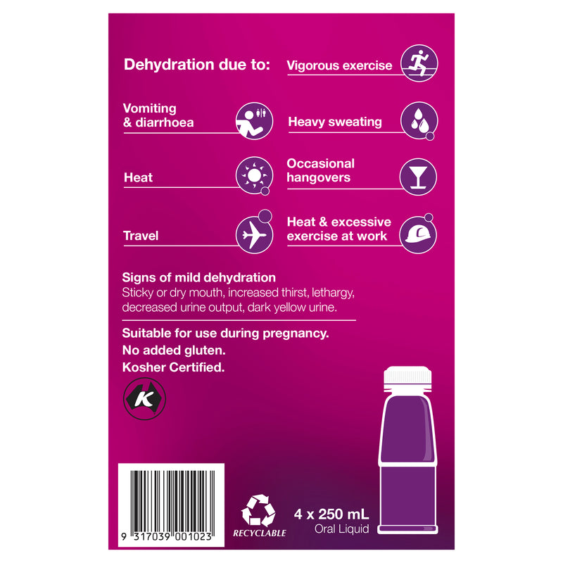 Hydralyte Ready to Drink 250mL Electrolyte Solution Apple