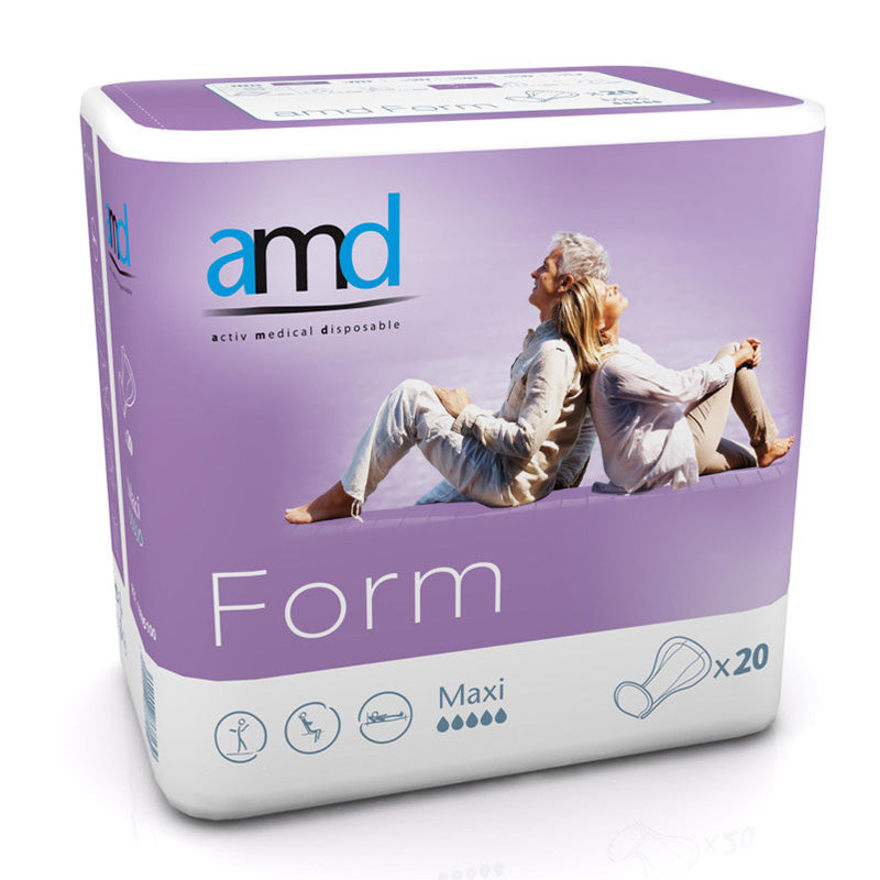 AMD Form Anatomical Shaped Pad Maxi