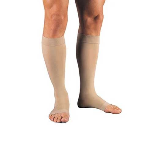 JOBST Relief Knee High Open Toe Full Calf Compression Stocking | 1 Pair