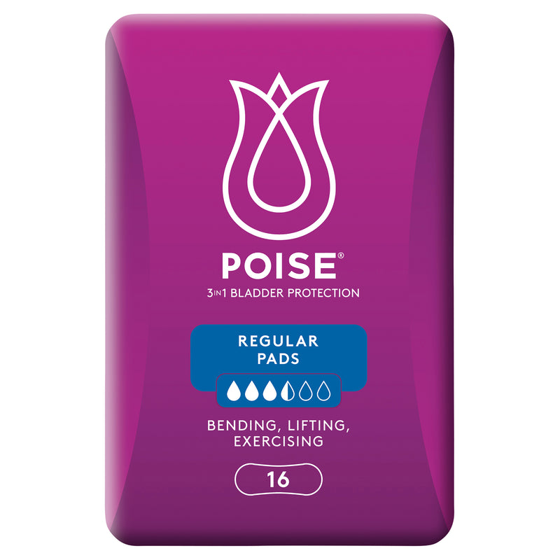 Poise Pads Regular | 16 per packet