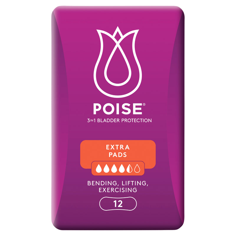 Poise Pads Extra | 12 per packet