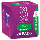 Poise Pads Extra Plus BULK PACK | 20 per packet