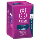 Poise Pads Overnight Bulk Pack | Pack of 16