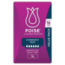 Poise Pads Overnight Bulk Pack | Pack of 16