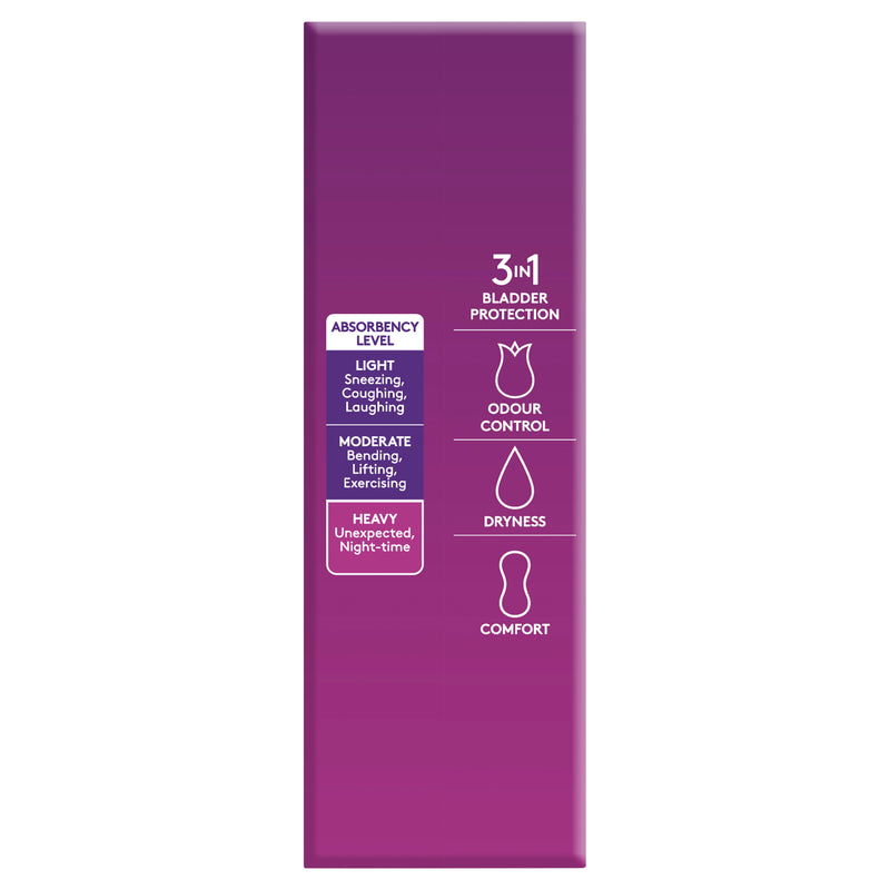Poise Pads Overnight Bulk Pack | Pack of 16