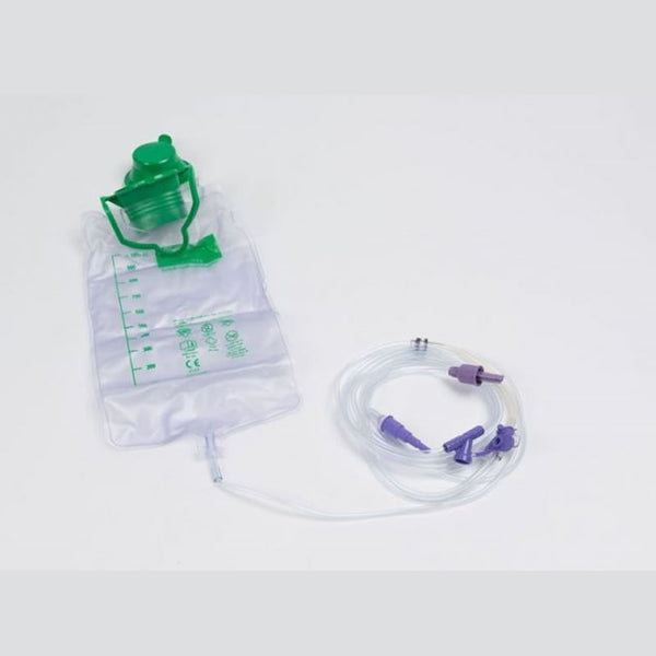 Kangaroo ePump RTH feed & flush set with inline medication port (sterile) | Carton of 30