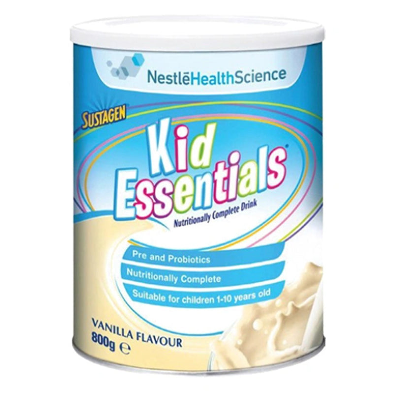 Kid Essentials Vanilla Flavour 800g Can