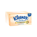 Kleenex Facial Tissues Aloe Vera & Vitamin E Large N Thick 3 Ply, 70 tissues per pack | Carton of 24 packs