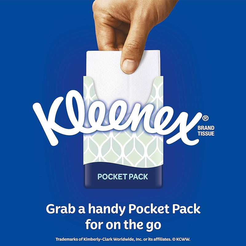 Kleenex Pocket Pack Ultra Soft 4 Ply | Pack of 6