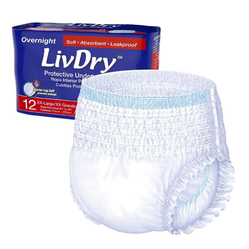 LivDry Disposable Incontinence Pull-On Underwear | Pack