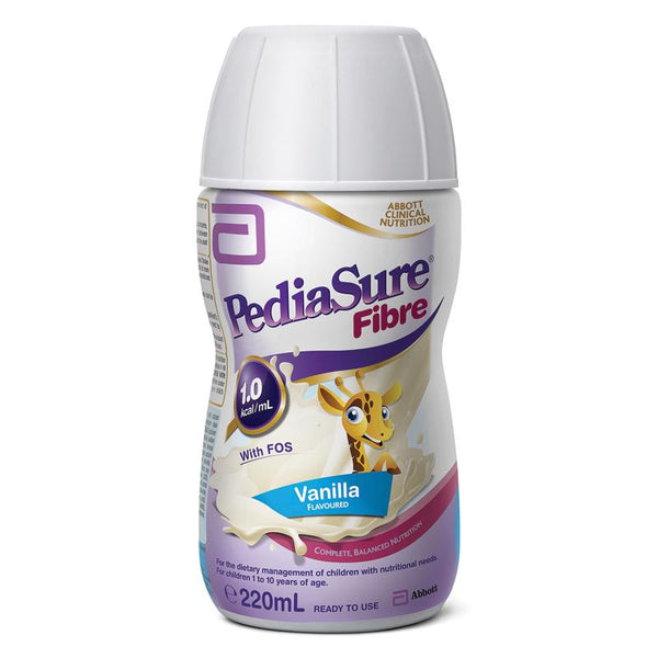 PediaSure Fibre Vanilla 220mL | Carton of 30