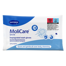MoliCare Skin Impregnated Wash Glove | Pack of 8