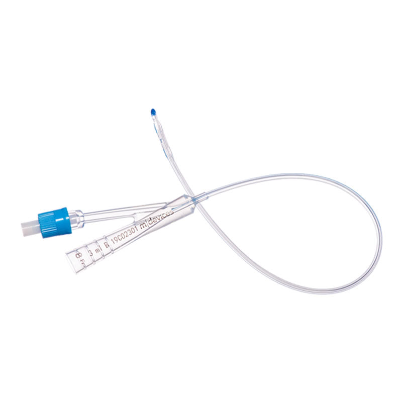 MDevices 2-Way Silicone Foley Catheter Paediatric 33cm 1.5-3mL Balloon | Carton of 10