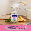 Milton Antibacterial Surface Spray 500mL household surfaces information view