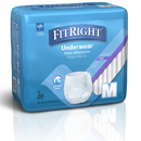 Medline FitRight Protection Plus Super Underwear | Carton
