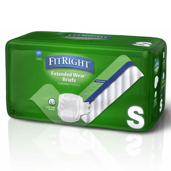 Medline FitRight ExtendedWear Super Brief | Carton