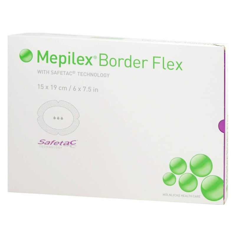 Mepilex Border Flex Oval Dressing | Pack of 5