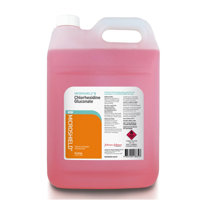 Microshield 5 Chlorhexidine Concentrate | Each