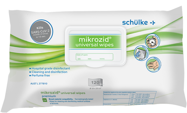 Mikrozid Universal Wipes | Pack of 120