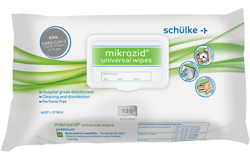 Mikrozid Universal Wipes | Pack of 120