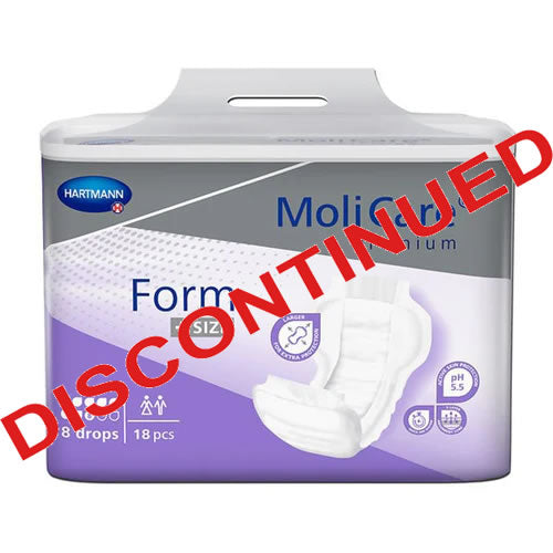 MoliCare Premium Form with SIZE Pads | Pack of 18