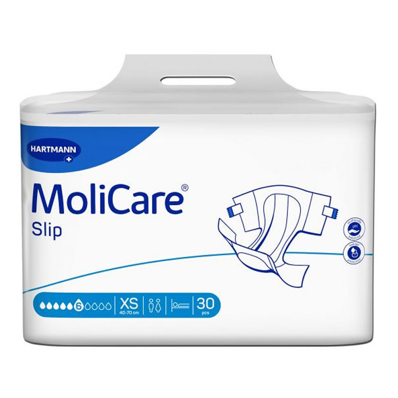 MoliCare Slip 6D Open Style X-Small | Packet of 30