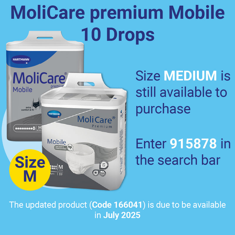 MoliCare Premium Mobile Pull-Up Pants 10 Drops | Packet of 14
