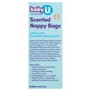 BabyU Disposable Scented Nappy Bags | Pack of 200