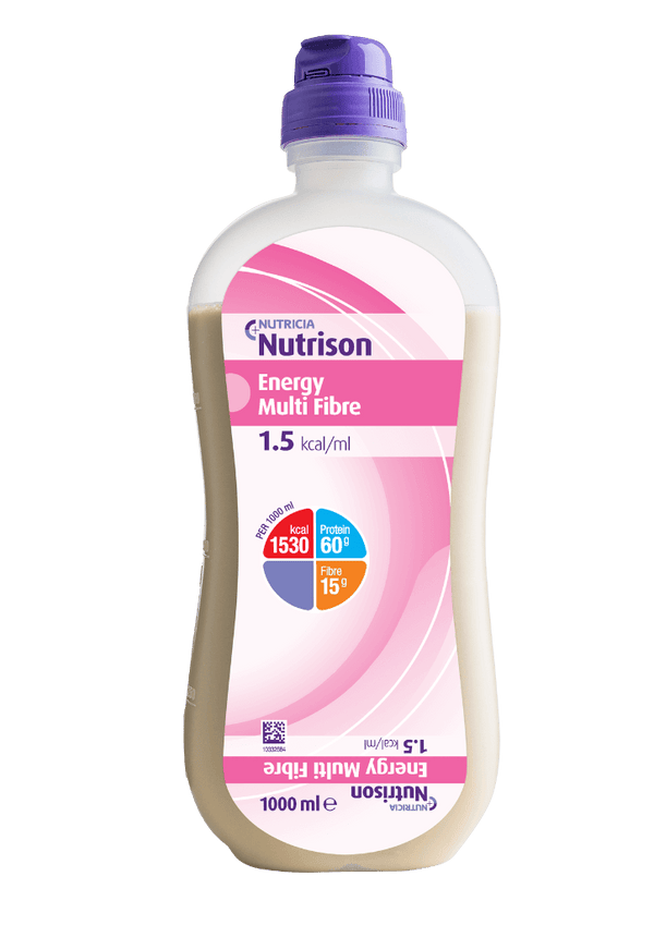 Nutrison Energy Multi Fibre 1000mL OpTri Bottle | Carton of 8