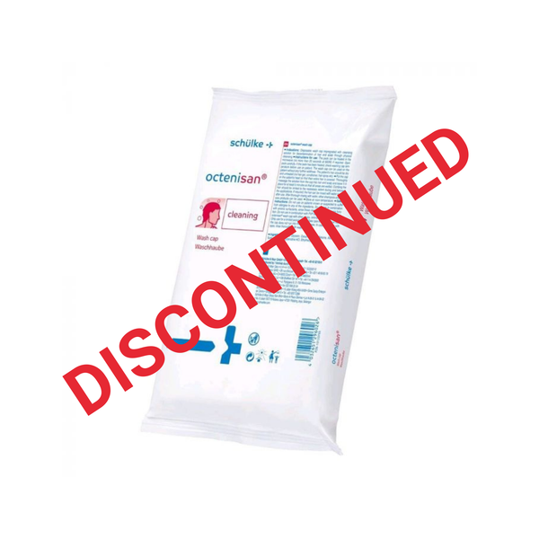 Octenisan Wash Cap - Antimicrobial Single-Use Hair & Scalp Cleansing Cap (1 Piece)