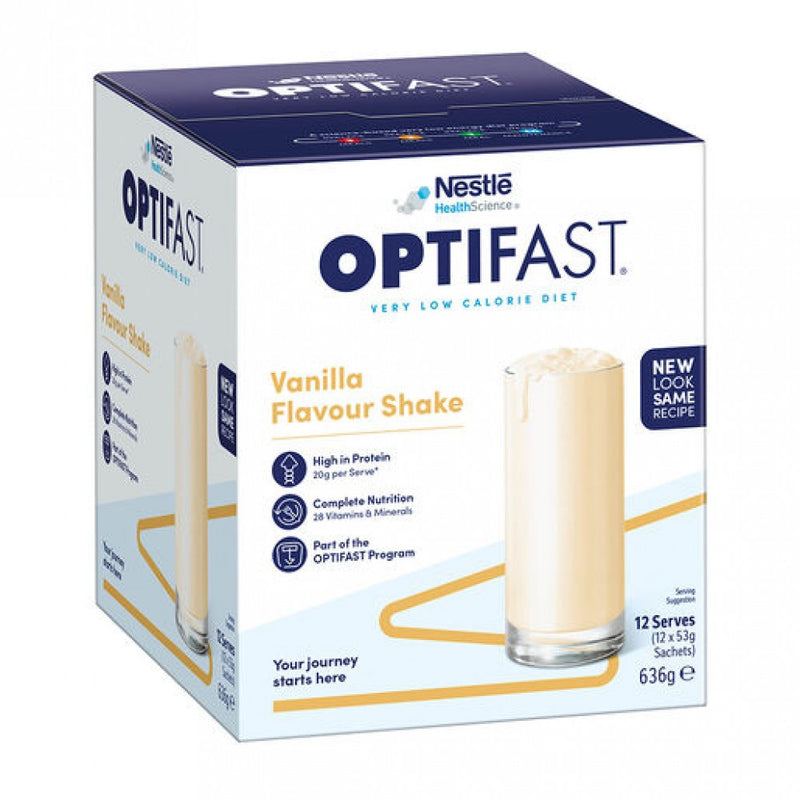 Optifast VLCD Shake 53g Sachet | Pack of 12