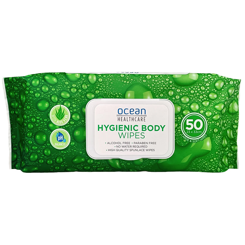 Body Wipes Green Packaging