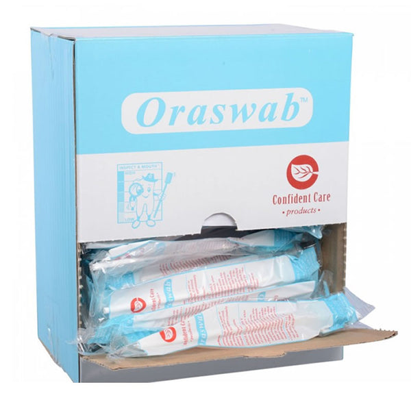 Confident Care Oraswab Untreated Oral Swabs | Pack of 100