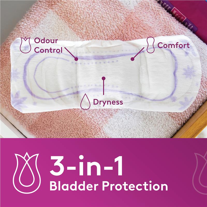 Poise Pads Overnight Bulk Pack | Pack of 16
