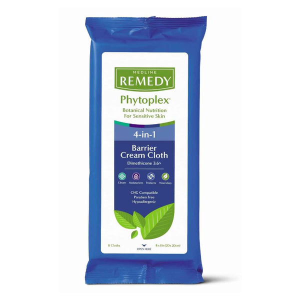 Remedy Phytoplex 4-in-1 Barrier Cream Cloth, 8 pack