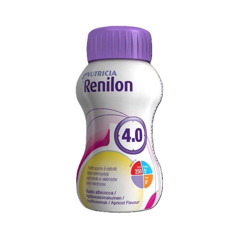 Nutricia Renilon 4.0 Apricot 125ml | Carton of 24