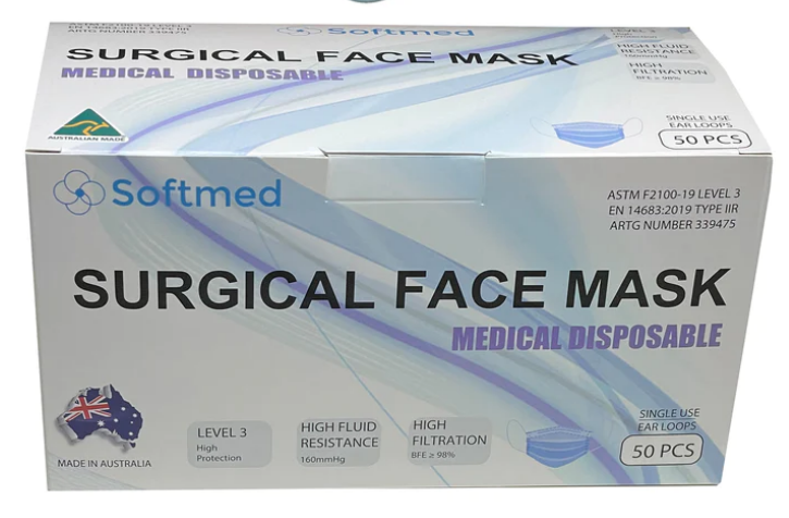 FACE MASK 3-ply (50 pack)