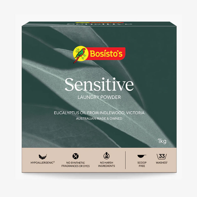 Bosisto's Sensitive Laundry Powder 1kg