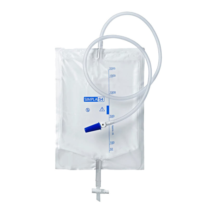 Simpla® S3 Bedside Drainage Bag (with Tap)  | Carton of 150