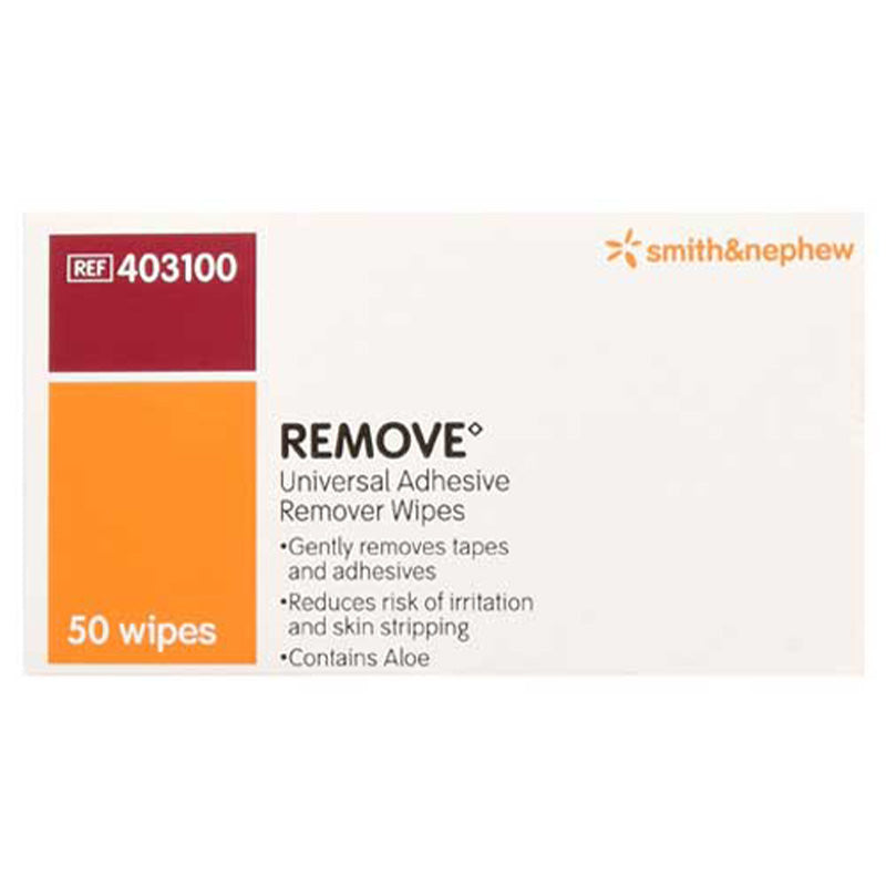 Smith & Nephew Universal Adhesive Remover Wipes | Pack of 50