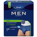 TENA Men Active Fit Pants Navy, Packet
