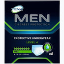 TENA Men Pants Level 4 Medium/Large (Waist 95-125cm) | Pack of 8