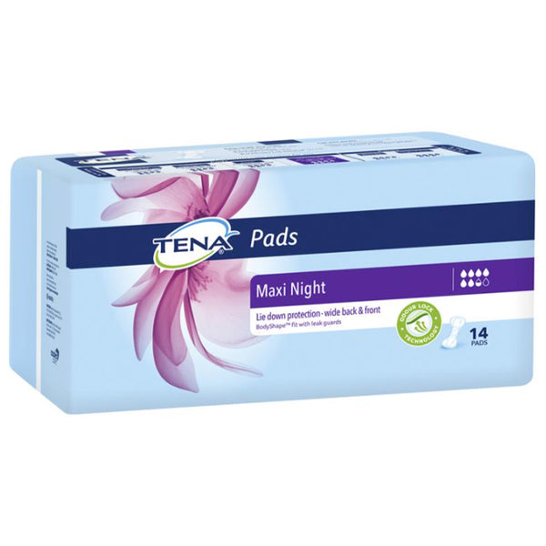 TENA Pads Maxi Night | Pack of 14